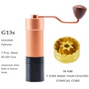 Better Koffee Tornado Manual Grinder G Series - Black Gold