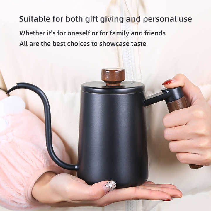 Better Koffee Manual Brewing Artisan Kettle 600ML - Black