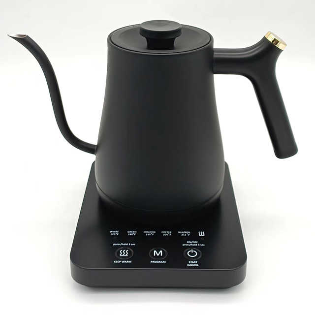 JDMON Static Smart Electronic Brewing Kettle 800ML - Black