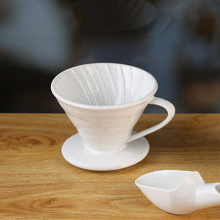 JDMON Ceramic White Dripper 02