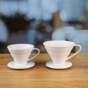 JDMON Ceramic White Dripper 02