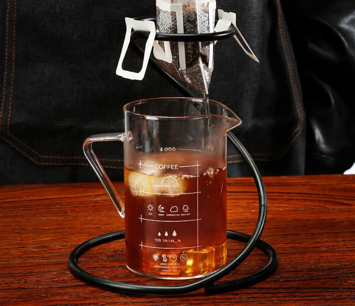 JDMON Flask Server Clear with handle 350ML