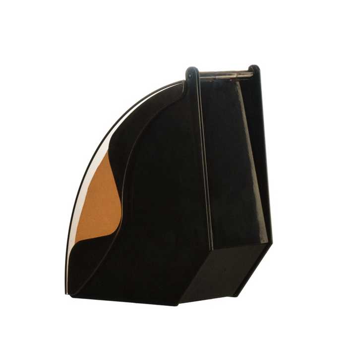 JDMON Snail Plastic Paper Filter Holder Black