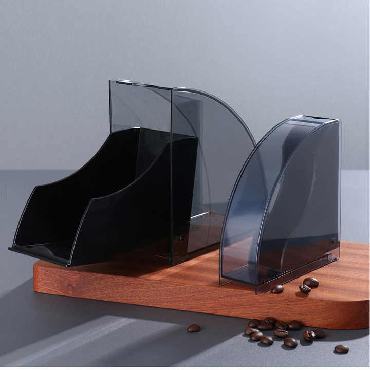 JDMON Snail Plastic Paper Filter Holder Mini Black