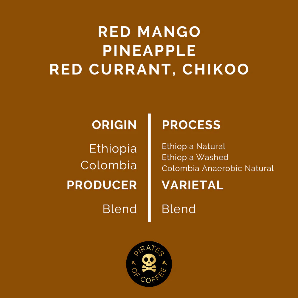 Pirates Jazzy Red - Tropical Blend (250g)