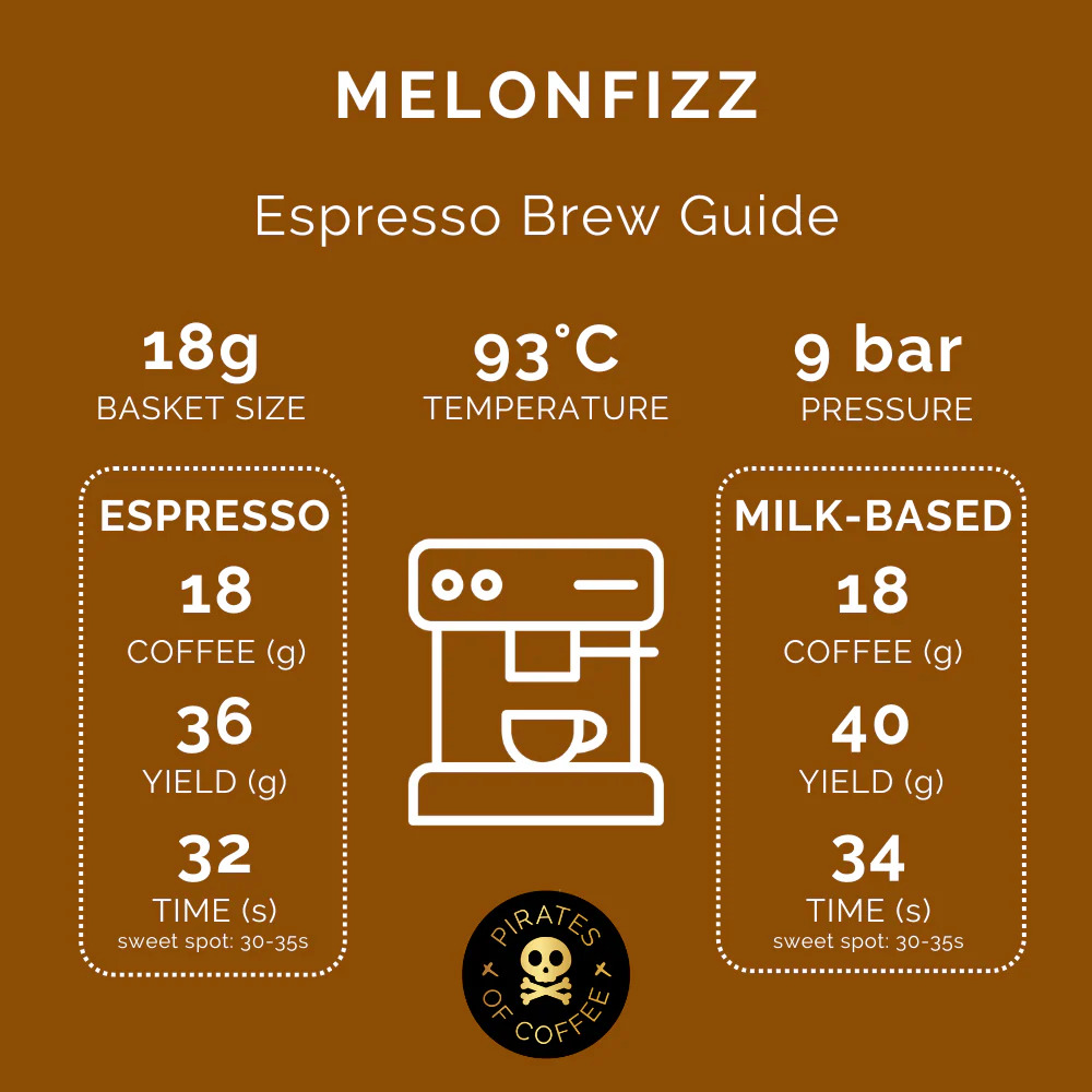 Pirates Melonfizz - Colombia Nitro Fermentation (250g)