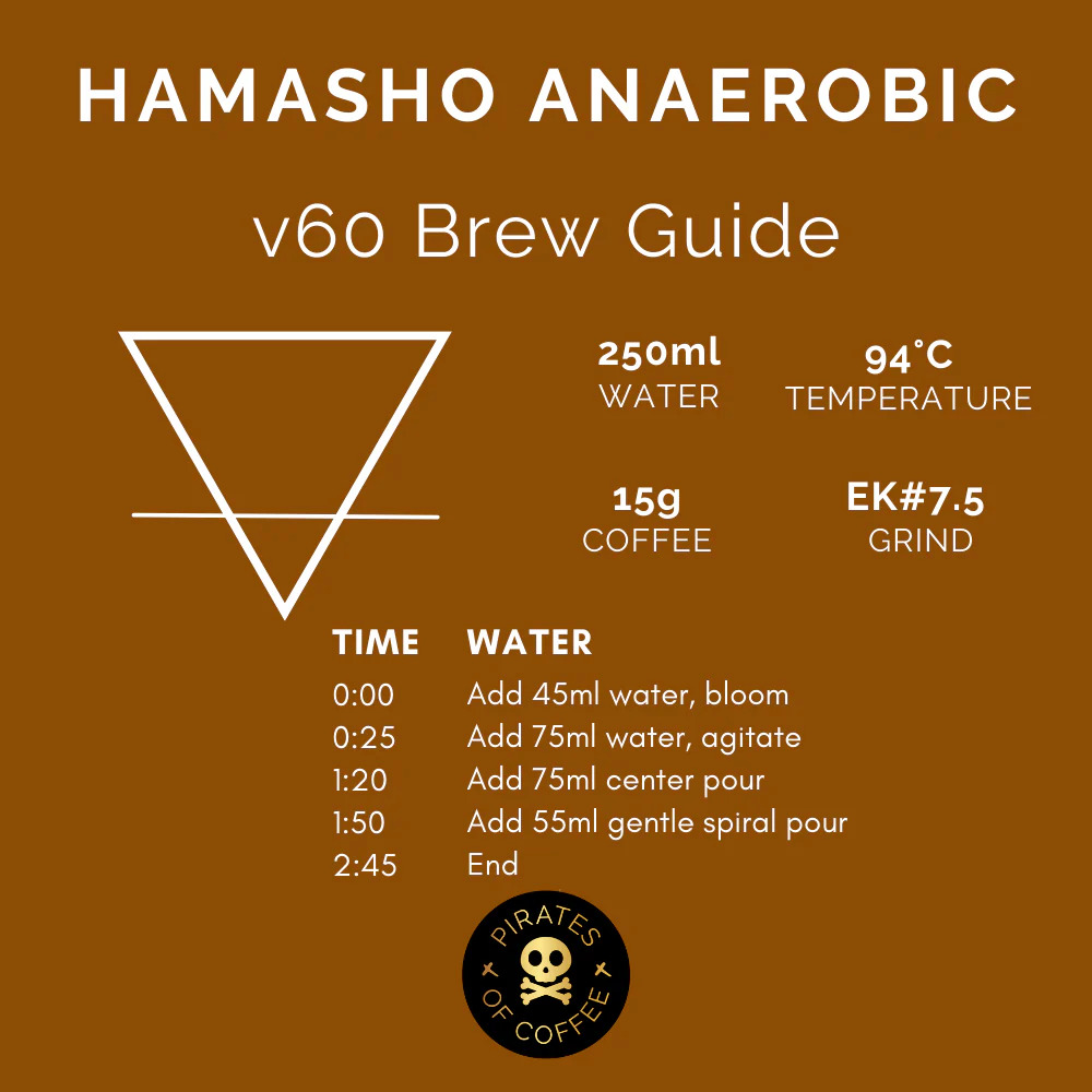Pirates Hamasho Anaerobic Filter - Ethiopia (250g)