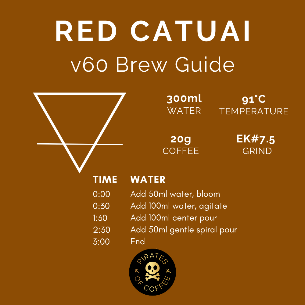 Pirates Red Catuai Nicaragua Natural 250 G