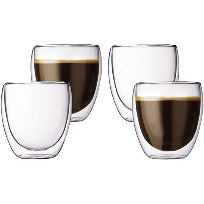 Blackstone Double Wall Glass 250 ml 4 pcs Set