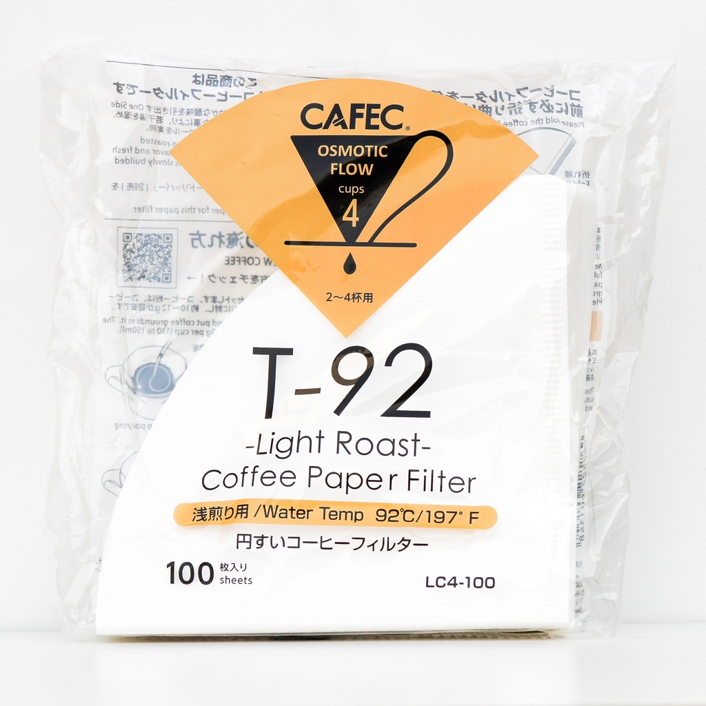 Cafec Light Roast Filter - Cup 4 - T92
