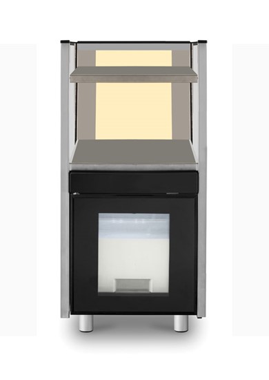 Cafematic Electronic Milk Cooler With Cup Warmer