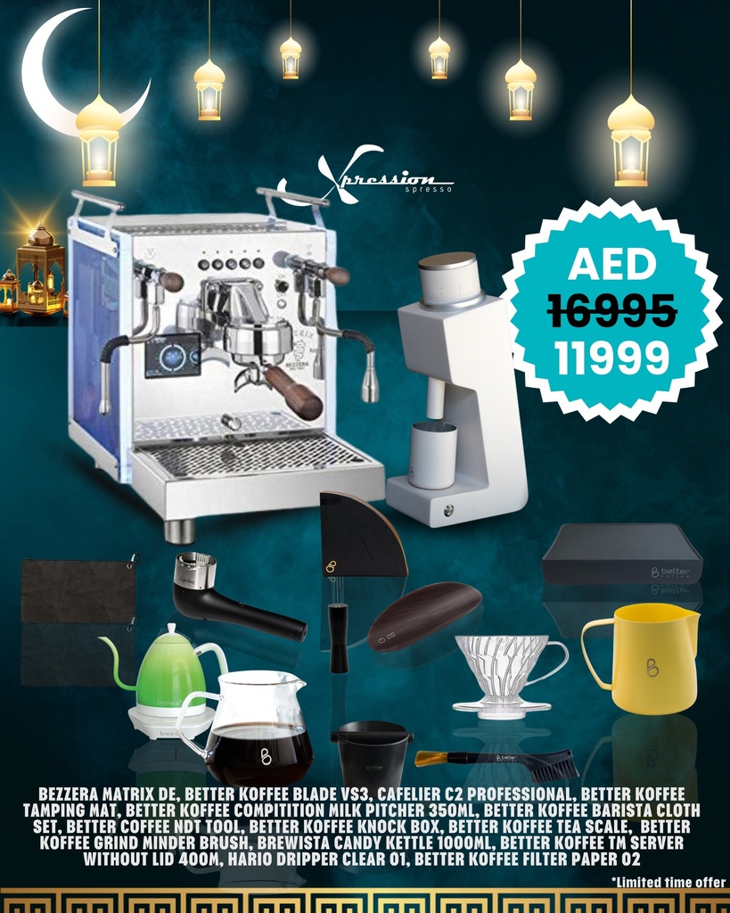 Bezzera Matrix Bundle Offer