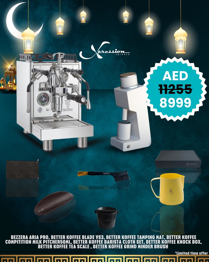 Bezzera Aria Bundle Offer