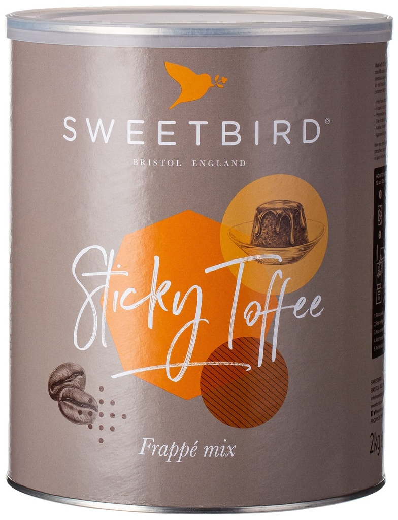 Sweetbird Sticky Toffee Frappe 1Kg