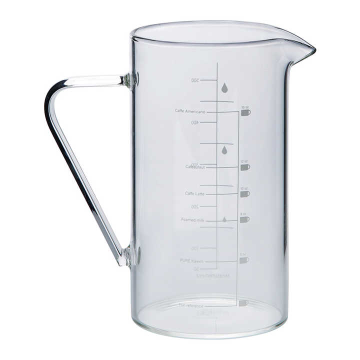 JDMON Flask Server Clear with handle 350ML