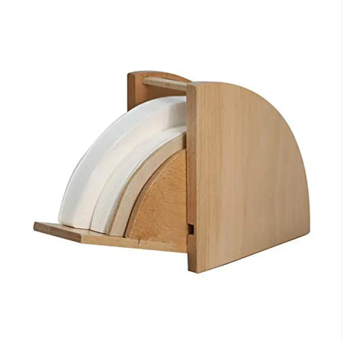 JDMON V60 Paper Cup Holder Wooden