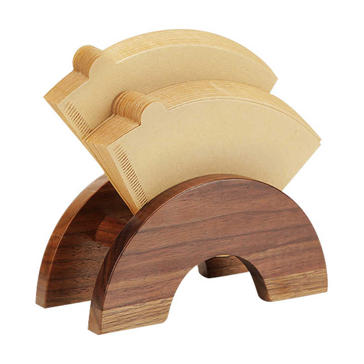 JDMON Arc Wooden Paper Filter Holder