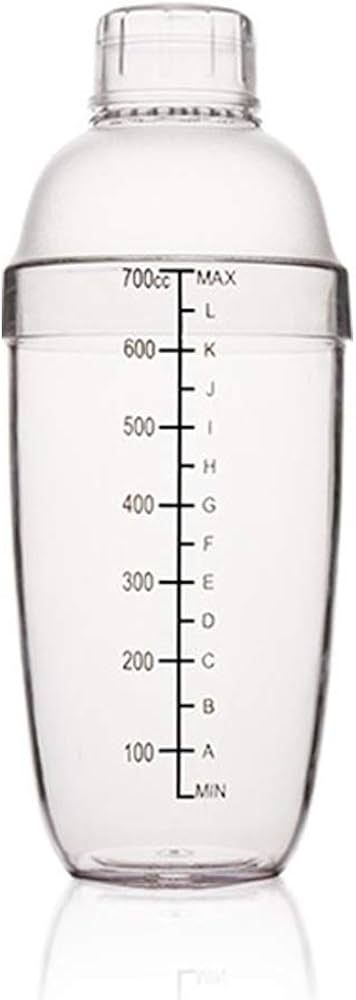 JDMON Shaker Transparent Clear 700ML