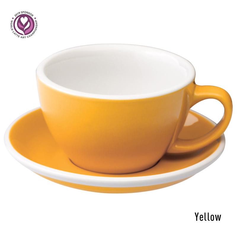 300ml Café Latte Cup (Yellow)