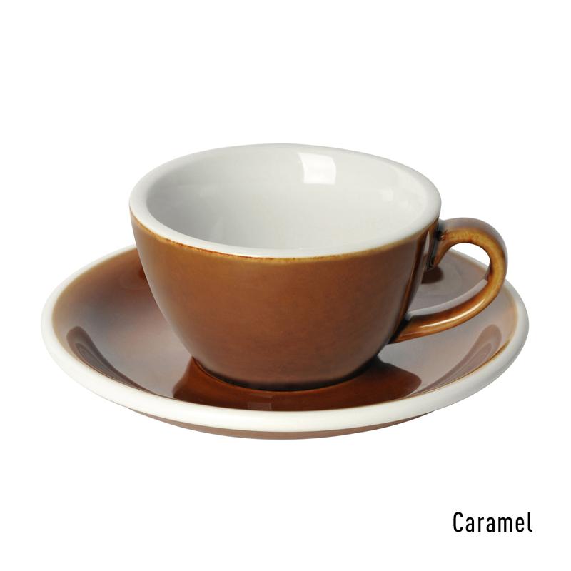 150ml Flat White Cup (Caramel)