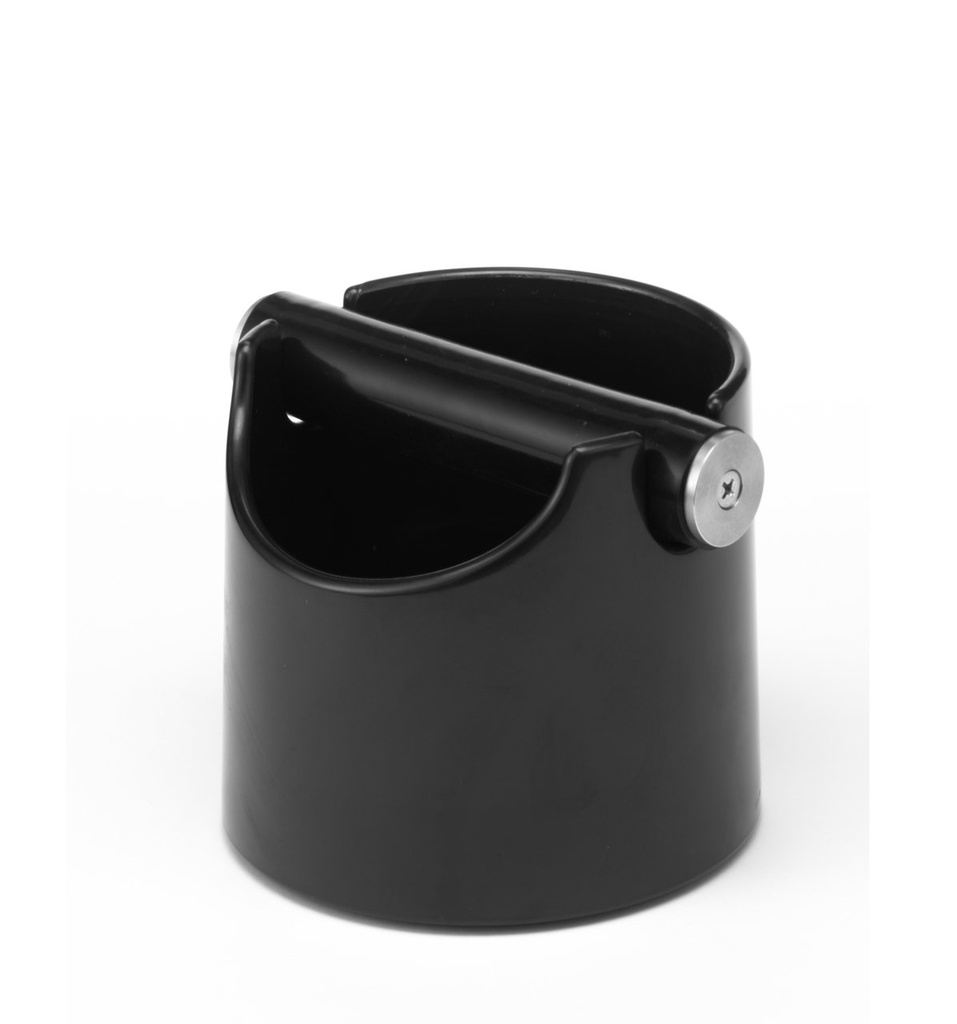 Joe Frex Knock Box Basic Black For Barista 4" With Food Grade Silicone, Knock Bar Removable For Easy Cleaning, Dishwasher Safe