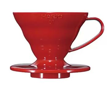 Hario V60 Coffee Dripper 01 - Red Ceramic