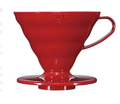 Hario V60 Coffee Dripper 02 - Red Ceramic