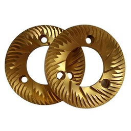 [SX01366] Victoria Arduino Flat Titanium Burrs Mythos 75mm