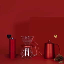 [SX01481] Timemore C2 Pour Over Manual Brewing Set Limited Festival Red