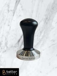 [YE05] Better Koffee Tamper Black Handle Steel Base 58MM