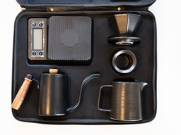 [SX02213] Better Koffee Ceramic Manual Brewing Kit With Sleeve Bag Black