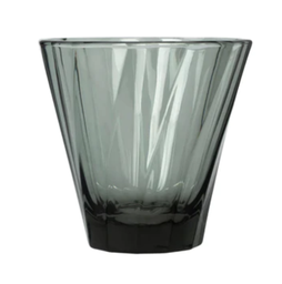 [SX02272] Urban Glass 180ml Twisted Cappuccino Glass (Black)