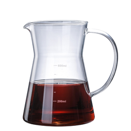 [S304] Better Koffee Decanter Yung Style with Handle  Clear 400ML