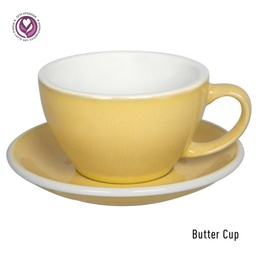[C088-109BBC	Egg] 300ml Café Latte Cup (Butter Cup)