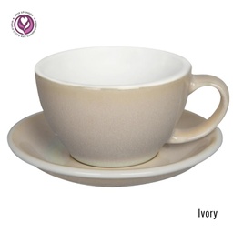 [C088-105BIV	Egg] 300ml Café Latte Cup (Ivory)