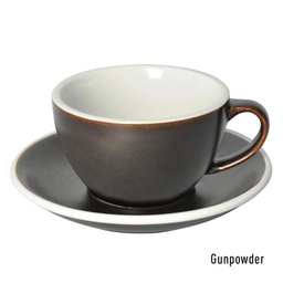[C088-104BGU	Egg] 250ml Cappuccino Cup (Gunpowder)
