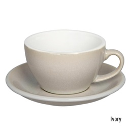 [C088-112BIV	Egg] 250ml Cappuccino Cup (Ivory)