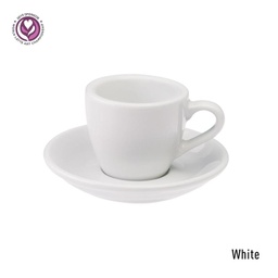 [C088-37BWH	Egg] 80ml Espresso Cup (White)
