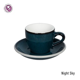 [C088-134BNS	Egg] 80ml Espresso Cup (Night Sky)