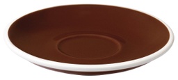 [C088-42BBR	Egg] 11.5cm Espresso Saucer (Brown)
