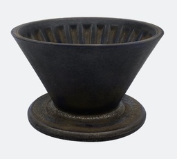 [SX00823] Timemore Crystal Eye Ceramic Dripper with Holder Golden Black 02