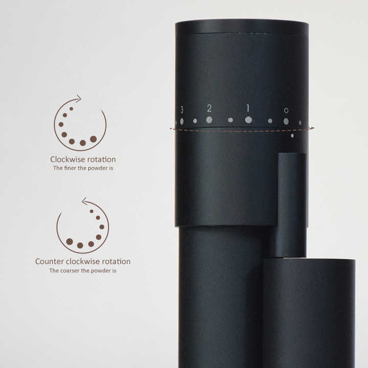 Better Koffee GKK01 Series Single Doser Grinder - Black