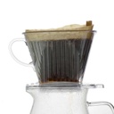 JDMON V Bottom Plastic Clear Dripper 01