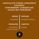 Pirates Munchie Espresso - Colombia Honey (250g)