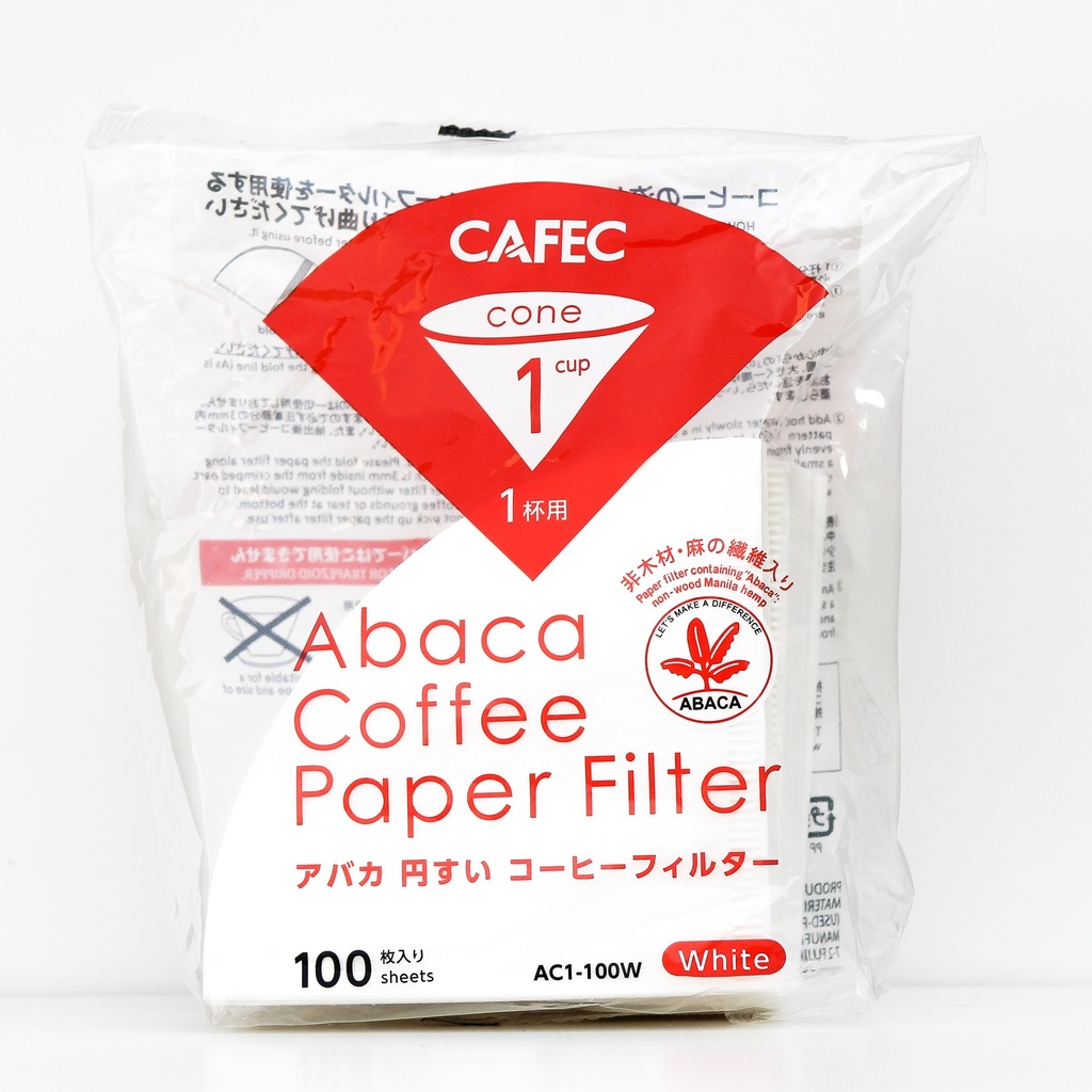 Cafec Abaca Filter - Cup 1