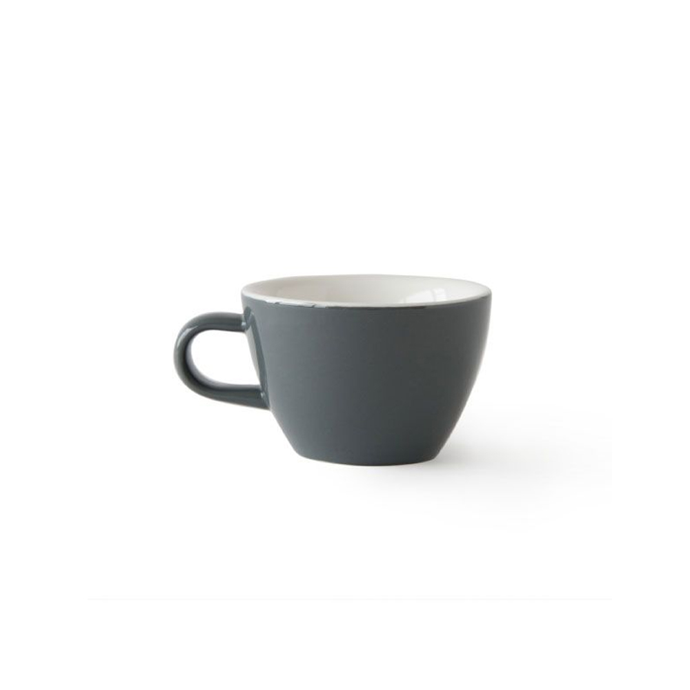 Acme Evolution Dolphin/Grey Flat White Cup 150ml, set of 6
