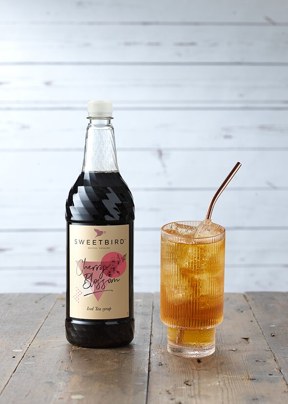 Sweetbird Cherry Blossom Ice Tea Syrup