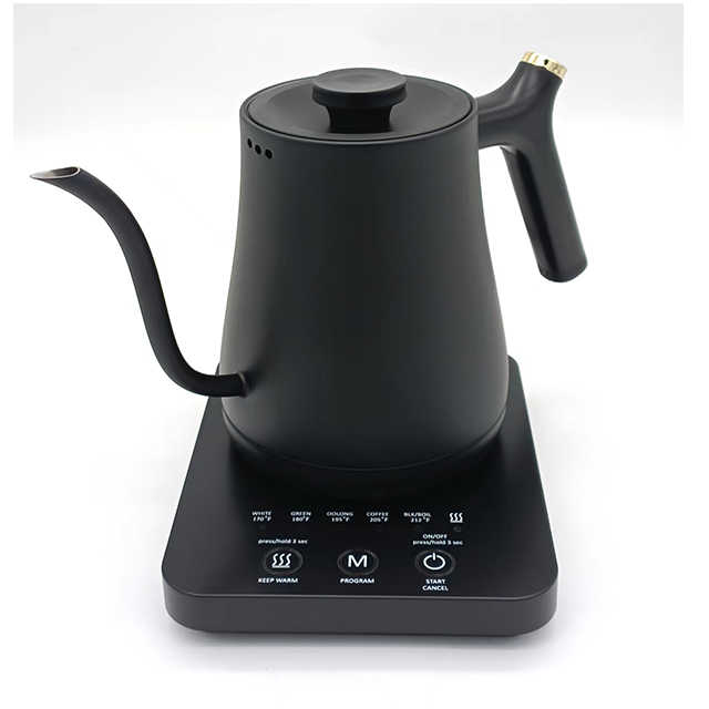 JDMON Static Smart Electronic Brewing Kettle 800ML - Black
