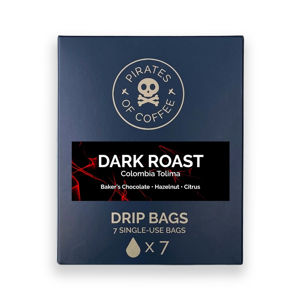 Pirates Dark Roast Drip Bag