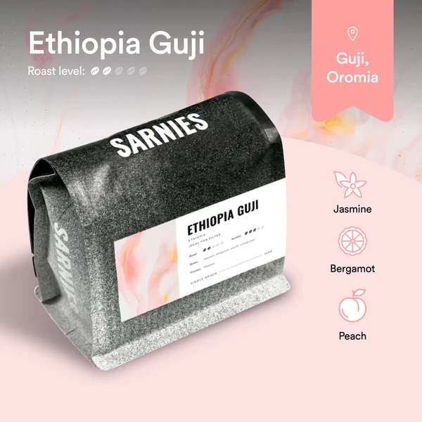Sarnies | Ethiopia Guji 250G